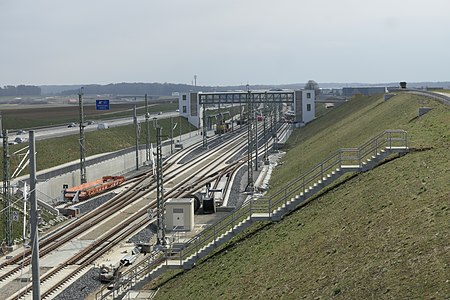 Bahnhof Merklingen April 2021 3