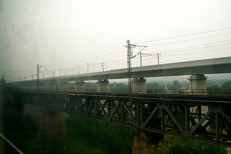 File:Beijing–Shanghai High-Speed Railway and Beijing–Shanghai Railway.jpg