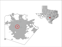Location of Balcones Heights, Texas
