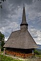 Biserica de lemn vedere din nord-vest