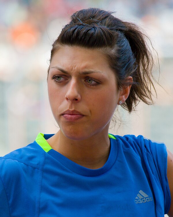 Blanka Vlašić during the 2008 ISTAF Berlin