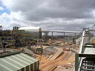Boddington Gold Mine mine in Western Australia