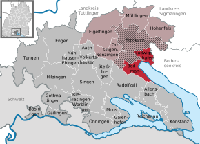 Poziția localității Bodman-Ludwigshafen