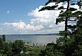 Vue sur la promenade du Boisé de Tequenonday