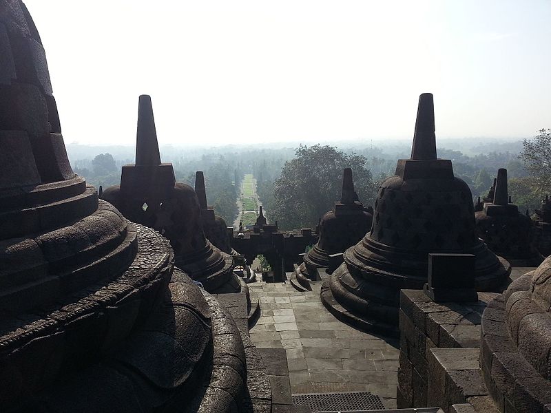 File:Borobudur temple from above.jpg
