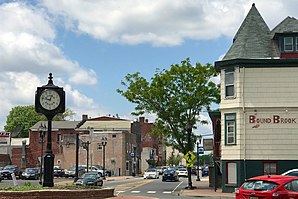 El centro de Bound Brook