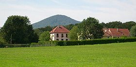 Vue du Fayé depuis le Bourg-sous-Châtelet.