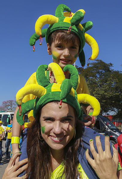 File:Brazil and Croatia match at the FIFA World Cup (2014-06-12; fans) 03.jpg