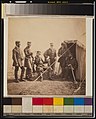 Brigadier McPherson & officers of the 4th Division Captain Higham (i.e., Heigham), 17th Regiment; Captain Earle, Major of Brigade; Captain Croker, 17th Regiment; Captain Swire; Captain LCCN2001697678.jpg