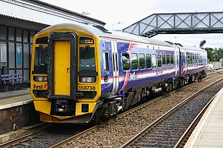 <span class="mw-page-title-main">First ScotRail</span> Train operating company in the United Kingdom