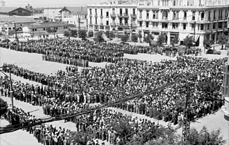 Le rassemblement des Juifs de Salonique, juillet 1942