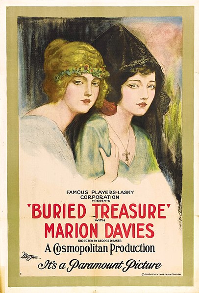 Marion Davies has multiple roles in Buried Treasure (1921) which has a reincarnation theme.