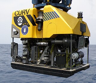 CURV-21 Remotely operated underwater vehicle of the US Navy