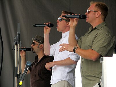 Cadence: Carl, Lucas and Kurt dowop at the Uptown Waterloo jazz Festival (2014)]]