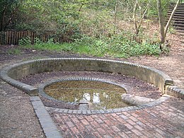 Caesar's Well, the source of the River Ravensbourne.