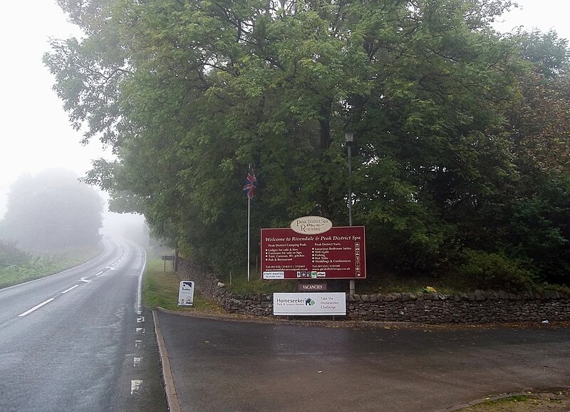 File:Campsite Entrance and A515 Road - geograph.org.uk - 4173789.jpg