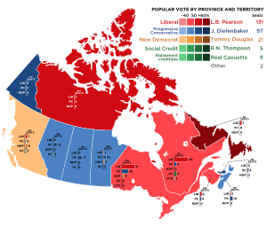 Canadá 1965 Elecciones Federales.svg