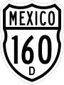 File:Carretera federal 160D.svg