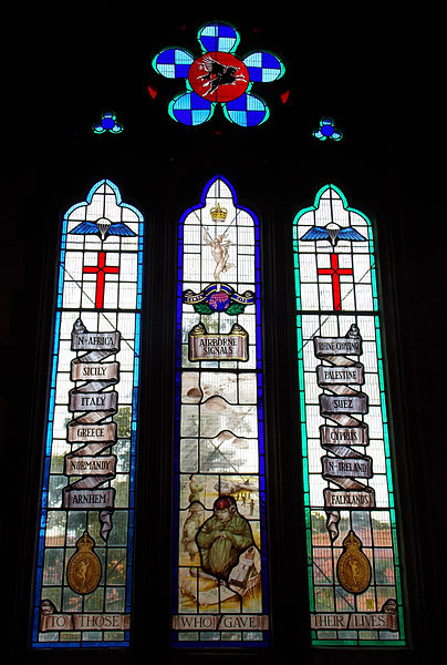 File:Caythorpe St Vincent - Stained window - Airborne Signals 02.jpg