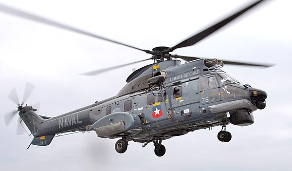 A Chilean Navy AS 532