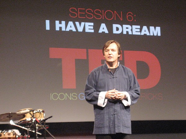 Curator Chris Anderson in 2007