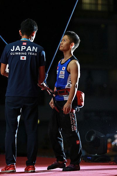 File:Climbing World Championships 2018 Paraclimbing visual impairment B2 (BT0A5739).jpg