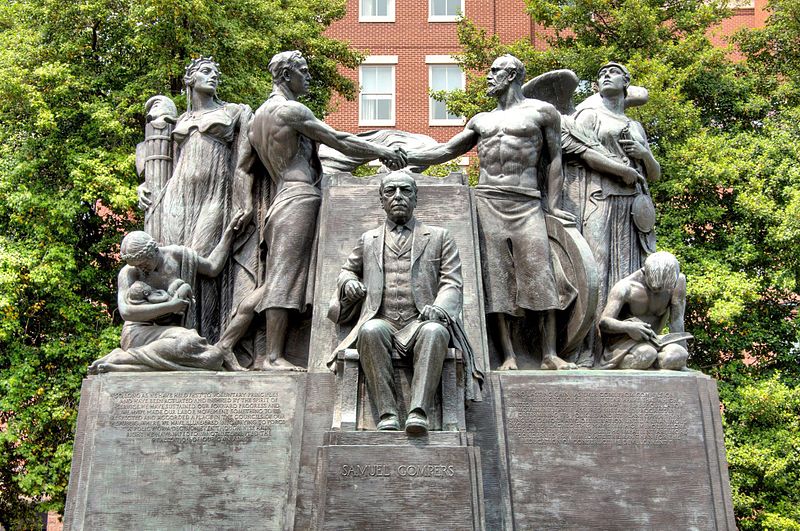 File:Close view of Samuel Gompers Memorial.jpg