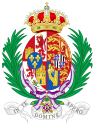 Coat of Arms of Victoria Eugenie of Battenberg, Queen Consort of Spain.svg