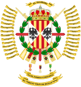 Escudo del Regimiento de Infantería "Tercio Viejo de Sicilia" n.º 67 (RI-67)