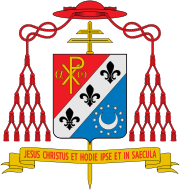 Cardinal coat of arms of Aníbal Muñoz