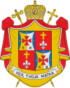 Coat of arms of Milan Chautur (Byzantine Rite) .svg