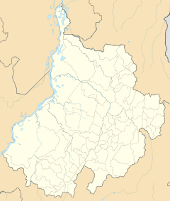 Mapa lokalizacyjna Santander