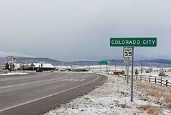 Colorado City à la fin de 2014.