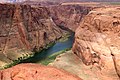 Le fleuve Colorado près de Page, en Arizona (États-Unis).