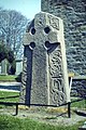 Cross-Slab auf dem Friedhof