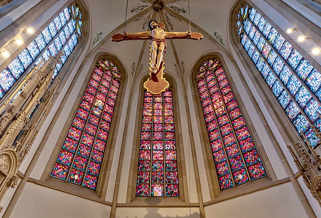 Распятие в церкви Святого Виктора в Дюльмене, Северный Рейн-Вестфалия