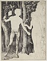 Second trial proof of the Adam and Eve, Albertina (DG1930.1450)