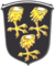 Wappen der Gemeinde Upgant-Schott