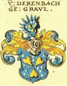 Wappen: von Dernbach gen.Graul nach Siebmachers Wappenbuch von 1605