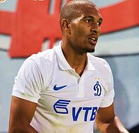 Vainqueur playing for Dynamo Moscow during a match against Hapoel Ironi Kiryat Shmona in the first leg of the UEFA Europa League third round. Dinamo-Hapoel (11).jpg