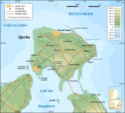 Topographische Karte