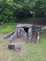 Der Dolmen Plantées de Rive