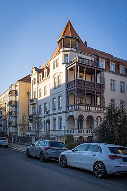 Bayreuther Straße in Leipzig