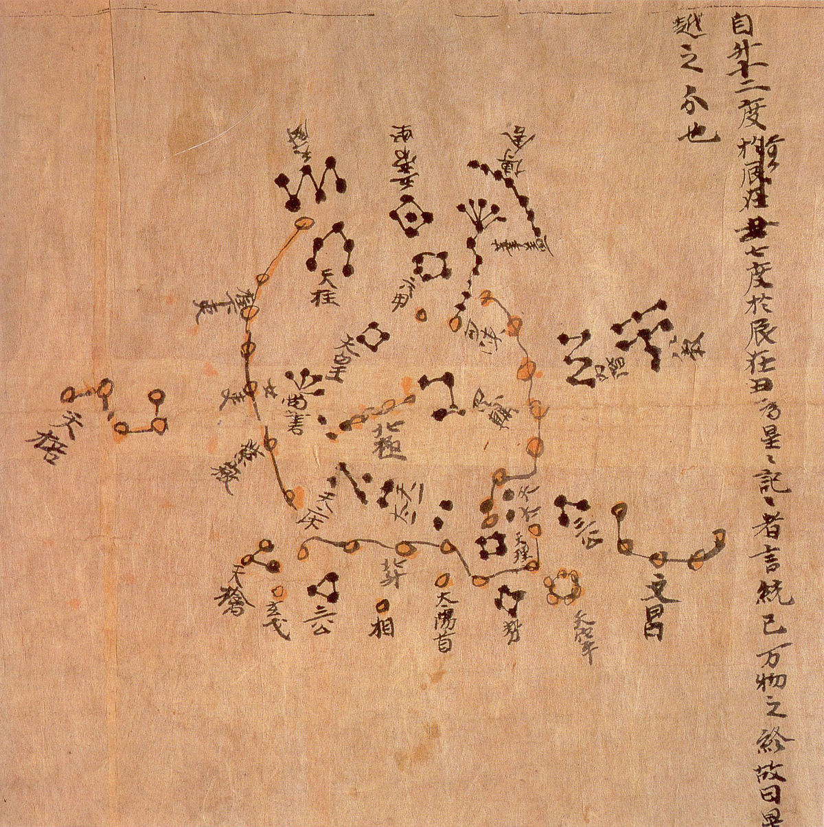 ancient celestial map