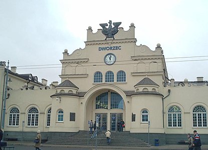 Вокзал в Любліні, 2007 рік, побудований у 1877 році
