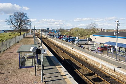 How to get to Dyce Railway Station with public transport- About the place