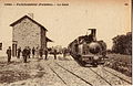 La gare de Plougasnou vers 1911