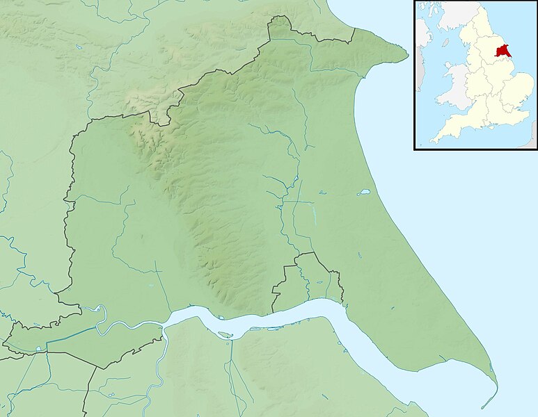 File:East Riding of Yorkshire UK relief location map.jpg
