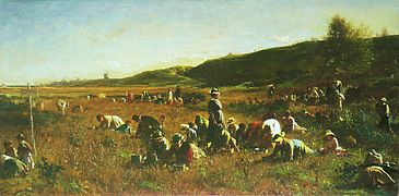 Eastman Johnson, The Cranberry Harvest on the Island of Nantucket, 1880, Timken Museum of Art, San Diego