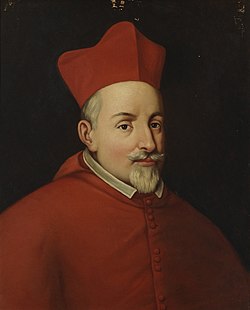 Kardinál de la Cueva, portrét, Museo del Prado